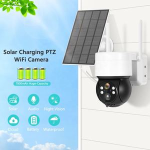 Năng lượng mặt trời Máy ảnh IP y7a 4MP CTV K12 5MP UD Cam Wifi V380 điện CCTV máy ảnh đèn 8 vòng ngoài trời năng lượng an ninh 8MP với Ethernet - Product Image 2