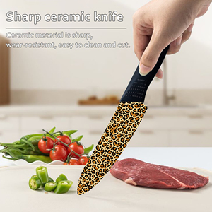 Cuchillo Damasco de 2 Piezas con Hoja de Cerámica y Mango de Plástico Ambidiestro, Juego de Bolsillo para Uso Diario, Precio de Fábrica, Envío Gratis - Product Image 5