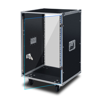 Armoire d'amplificateur SHTX Outdoor 8U/10U/12U/14U, armoire pour équipement sonore de scène KTV domestique, rack de mixage 16U, flight case 20U