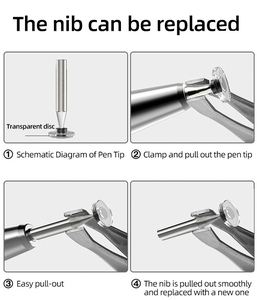 Lápiz Digital Capacitivo con Pantalla de Batería para Dibujo 2018, Escritura Inclinada, Rechazo de Palma, Bluetooth - Product Image 2