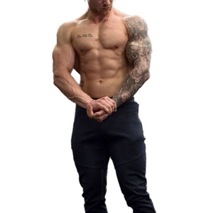 OEM Corduroy Lightweight Casual Mid Waist Mens <b>Slim</b> Fit Workout Gymwear <b>Jogger</b> Pants Sweatpants - Product Image 5