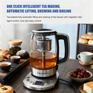 <span class=keywords><strong>Bollitore</strong></span> da tè <span class=keywords><strong>elettrico</strong></span> di fascia alta <span class=keywords><strong>con</strong></span> cestello per birra staccabile caldaia in acciaio inossidabile intelligente per gli appassionati di tè a casa - Product Image 6