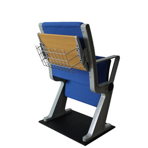Silla Escolar Masao de Aleación de Aluminio Azul con Tablero de Escritura para Uso en el Aula - Product Image 1