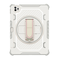 Nouveau design 360 étui rotatif multi-angle antichoc pour ipad 10.2 (2021) béquille en silicone housse de tablette hybride
