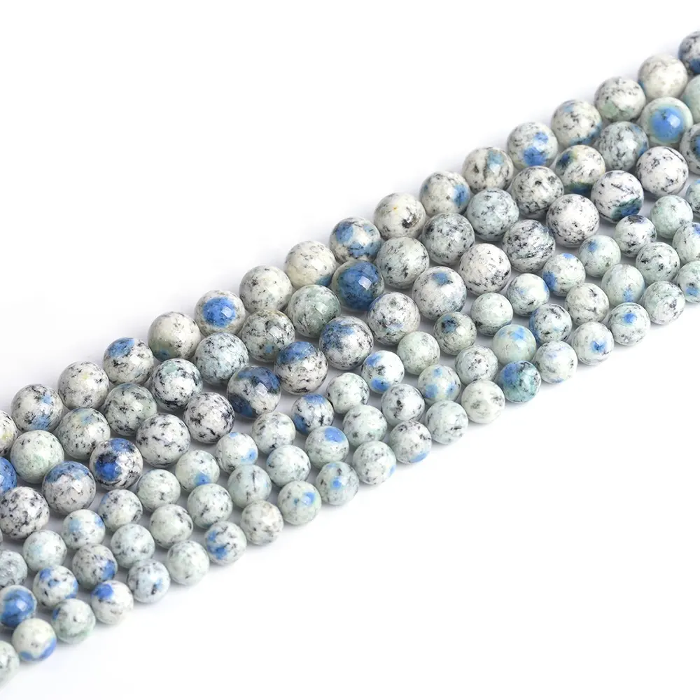 Cliobeads Healing Crystal Genuine Natural Gemstone Origanal Pakistan K2 Stone 8mm 10mm Round Beads Strand forJewelry Making