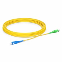 Cable de Fibra Óptica LC a SC Monomodo Simplex OS2 9/125 LSZH 2M, Fabricante y Proveedor OEM ODM, Venta al Por Mayor Personalizada