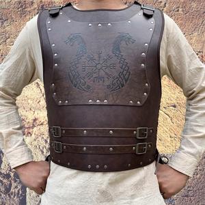 Steampunk femmes Vintage hommes chevalier armures médiéval <span class=keywords><strong>Pirate</strong></span> Costume pour adulte médiéval Cosplay accessoires - Product Image 4