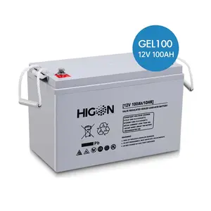 Bảo trì miễn phí 100Ah Gel pin giá rẻ giá trong Pakistan chì axit 20Ah 12V