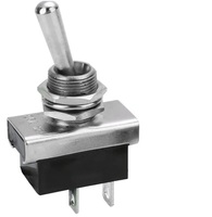 Interrupteur à bascule 12V ON/OFF 25A 2 broches 2 positions SPST avec couvercle étanche pour voiture KN3D-101