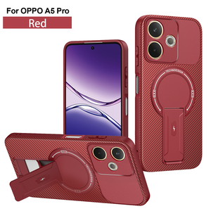 Funda Protectora con <span class=keywords><strong>Carga</strong></span> Inalámbrica para <span class=keywords><strong>Oppo</strong></span> <span class=keywords><strong>Reno</strong></span> 16F <span class=keywords><strong>Reno</strong></span> 16FS, Fibra de Carbono, Soporte, Antigolpes - Product Image 3
