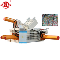 Compacteur automatique de ferraille robuste et presse à balles de fer 100T, contrôlée par PLC, pour voitures usagées, fabriquée en Chine, prix compétitif