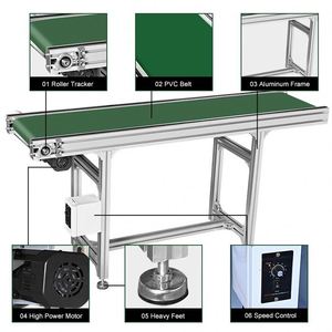 Bon marché Prix Offre Spéciale haute qualité Machine de convoyeur à bande Convoyeur à chaîne flexible Type de convoyeur à bande - Product Image 6