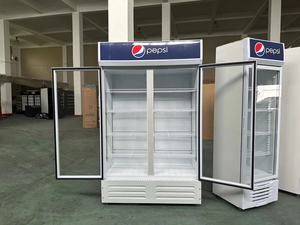Vente en gros de vitrine réfrigérée Dépanneur armoire à boissons de conservation supermarché congélateur vertical - Product Image 6