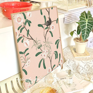 Français Moderne Huile Toile Floral Art Peinture Décorative pour Salon Chambre Salle À Manger Canapé Fond Tenture Murale - Product Image 4