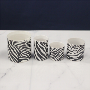 LEXI Nordic minimalism style artistic pattern design home garden decoration ceramic flower pots - Product Image 5