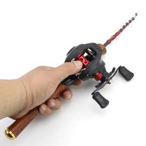 Wildtrek - Combo de Caña de Pescar Telescópica Ultraligera de Acción Media y Carrete, 1.68M-1.98M, Portátil, 41cm, Fibra de Carbono, para Pescar Carpas en Lagos - Product Image 5