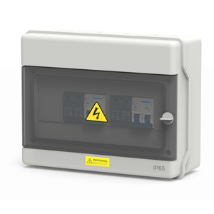 Boîtier de Combinaison Solaire IP65 en Plastique pour Distribution Électrique 600V 1000V 40A 63A PV 2 4 6 Chaînes - Product Image 2