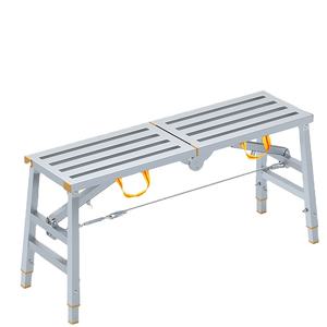 휴대용 높이 조절 가능한 금속 비계 현대적인 디자인 접이식 사다리 의자 실내 장식을위한 작업 플랫폼 - Product Image 4