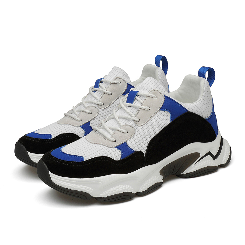 black and white blue