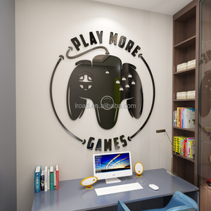 <strong>Gaming</strong> 3d Waterproof Acrylic Wall <strong>Stickers</strong> for Kids Room - Product Image 3
