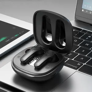 En iyi bütçe ucuz su geçirmez TWS kulaklık tekne dijital ekran kulaklık küçük kulaklık kablosuz Audifonos Bluetooth kulaklık