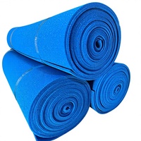 Feuilles de mousse de silicone à cellules ouvertes de haute qualité, bleues, haute densité, résistantes à la température, pour machine de pressage