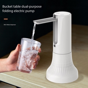 New Arrival Home <b>Gadgets</b> Smart Home <b>Gadgets</b> <b>Electric</b> Water Pump Folding Automatic Drinking Water Bottle Dispenser - Product Image 1