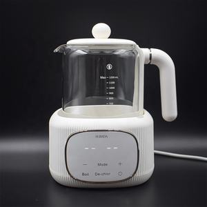 Hervidor Eléctrico Inteligente <span class=keywords><strong>para</strong></span> Leche de Fórmula <span class=keywords><strong>para</strong></span> Bebés 2025, Tetera de Vidrio de Boca Pequeña Más Vendida <span class=keywords><strong>para</strong></span> Té y Café, Calentador de Biberones - Product Image 3