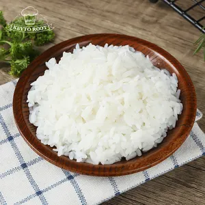 تاجر الجملة Konjac Glucomannan أرز أبيض Shirataki الجافة Konjac الأرز