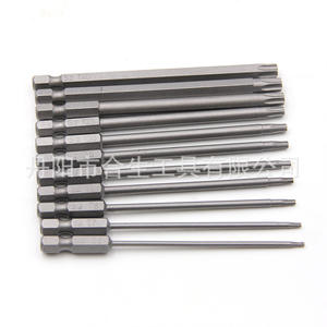 Torx <b>Screwdriver</b> <b>Bits</b> <b>Set</b> S2 50 75 100mm Hex Shank Industrial Grade Metric Tool Steel - Product Image 5