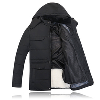 Vestes d'hiver en polaire pour homme, avec capuche amovible, épaisses et chaudes, à fermeture éclair, vente en gros