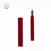 Meilleure qualité de calligraphie à l'encre de Chine calligraphie de luxe en aluminium rechargeable mb stylo plume