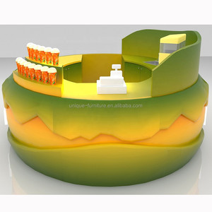 Thời trang xoài thương hiệu mua sắm trung tâm nước trái cây kiosk tươi nước trái cây quầy bar gian hàng đồ uống hiển thị truy cập để bán - Product Image 2