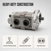 Pompe à engrenages hydraulique 200-3406 pour ventilateur, compatible avec l'excavatrice CAT 325C 200-3406