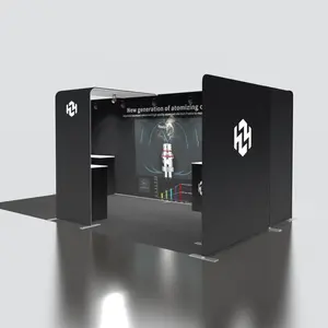 Özel sergi yeni tasarım alüminyum taşınabilir promosyon reklam fuar ekran ekipmanları fuar standında