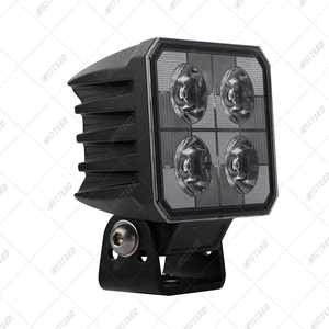 Luz de Trabajo LED Cuadrada de 3.3 Pulgadas para Camiones Comerciales, Haz de Luz Amplio, Súper Brillante, 12v 40w, IP68/69K, Impermeable, <span class=keywords><strong>3800</strong></span> - Product Image 1