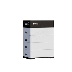 Batterie de stockage LiFePO4 empilable 20,4 kWh 102,4 V pour système d'énergie domestique hors réseau, armoire tout-en-un sur pied - Product Image 2