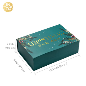 IN PACK Xmas Magnetic Box Jewelry Cup Candle <strong>Green</strong> <strong>Gift</strong> Wrapping Decorative Luxury <strong>Gift</strong> Packaging Paper Boxes for <strong>Gift</strong> Sets - Product Image 1