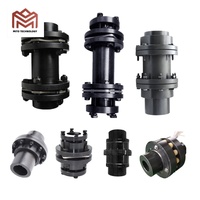 MITO OEM Certifié Standard Transmission de puissance 45 #   Accouplement flexible en acier de type araignée à mâchoires en caoutchouc, garantie 1 an