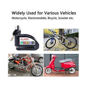 Rts Умный Замок Противоугонный легкосплавный стальной Универсальный водонепроницаемый дисковый тормозной замок для электрического скутера - Product Image 2