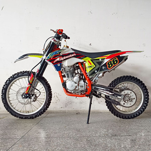 Motocicleta Todoterreno Kcj para Adultos, Motor de Gasolina de 4 Tiempos, Transmisión por Cadena, Motocross, 200-400CC, Velocidad 61-80km/h, Frenos de Disco Delanteros y Traseros - Product Image 2