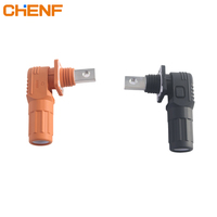Connecteur de câble terminal étanche IP67 CHENF 200/250A mâle/femelle pour systèmes d'alimentation, stockage d'énergie, orange/noir
