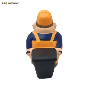 Promotional Toys PU Foam Anti Stress <b>Ball</b> Garbage Bert Shaped PU Stress <b>Ball</b> Toys - Product Image 2