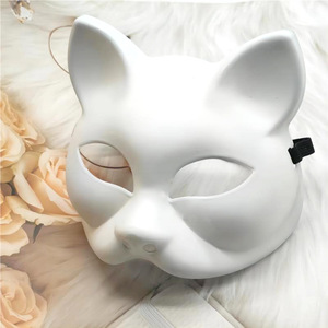 Youlun Akzeptiert Maßgefertigte, Umweltfreundliche Halbgesichts-Katzen-Maske im Tier-Stil aus Kunststoff für Karneval, Cosplay und Mottopartys - Product Image 6
