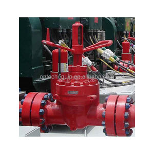 API 6A油田標準マニホールドDemcoDMスタイル突合せ溶接、フランジタイプ接続MUD GATE VALVE - Product Image 2