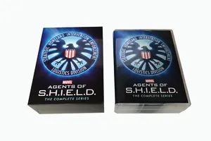S.H.I.E.L.D.のエージェントシーズン1-7コンプリートシリーズボックスセット32ディスク工場卸売DVD映画TVシリーズ漫画無料船