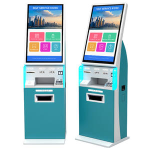 Kiosco de Autoservicio para Hospitales <span class=keywords><strong>con</strong></span> Pantalla Táctil de 32 Pulgadas, Pago <span class=keywords><strong>con</strong></span> Tarjeta de Crédito y Efectivo, Impresión, Código <span class=keywords><strong>QR</strong></span> y Escáner de Documentos A4 - Product Image 1