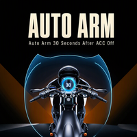 Système d'alarme antivol pour moto avec démarrage à distance, coupure moteur, alerte par vibration et lumière sonore LED 6000LM 12V, pièces détachées universelles