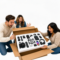 Boîte Cadeau Mystère Électronique 3C Technologie Avancée 1-5 Pièces Haut-parleur Intelligent & Écouteurs TWS pour la Vente au Détail Prêt à Expédier