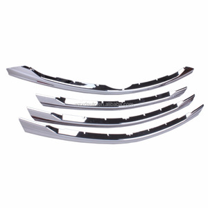 Grille de calandre avant chromée ABS 4 pièces pour accessoires de voiture 2016 - Product Image 1